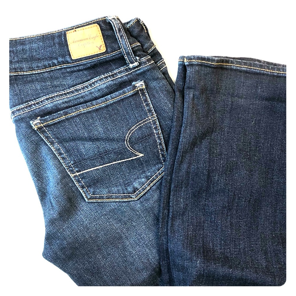 AE straight stretch jeans